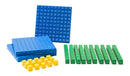 Material Dourado  Plástico Encaixável - Base 10 - Mmp