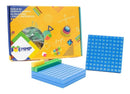 Material Dourado  Plástico Encaixável - Base 10 - Mmp