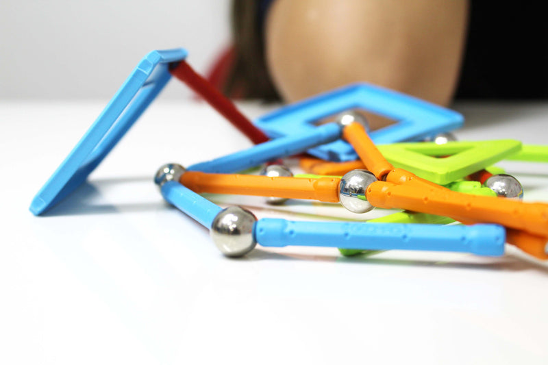 Geomag Magnético Geometria 52 Pç Formas Geométricas Imantado