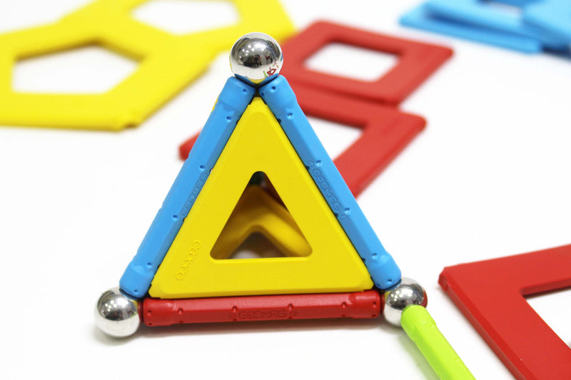 Geomag Magnético Geometria 52 Pç Formas Geométricas Imantado