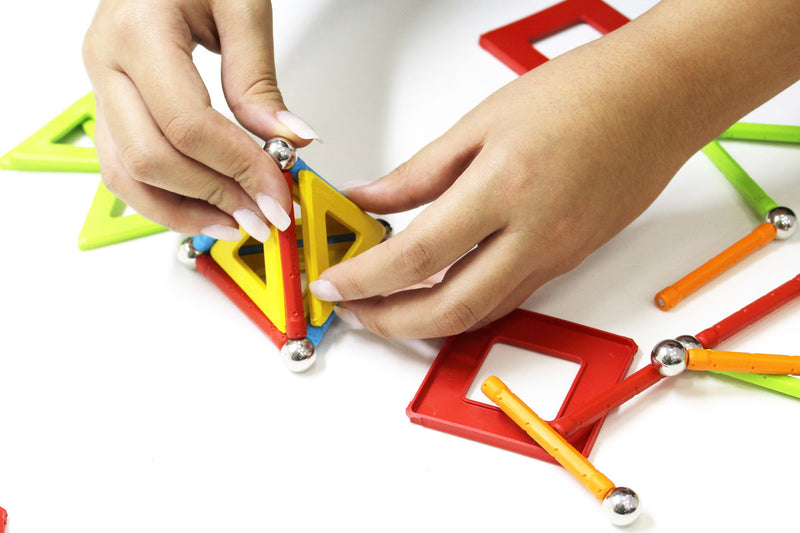 Geomag Magnético Geometria 52 Pç Formas Geométricas Imantado