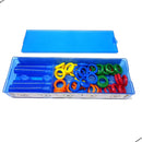 Ábaco Aberto 2 Em 1 Plástico - Numeral E Decimal - Mmp