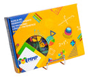 Alfabeto Móvel 65 Peças Mmp Com Livro Manipulativo - Kit Educativo Completo Para Alfabetização Aprendizado Lúdico E Criativo Ideal Para Escolas E Crianças Em Fase De Desenvolvimento