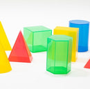 Estudo Sólidos Geométrico 3d Arestas Faces Transparentes Mmp