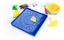 Geoplano Circ. E Triang. + Frações - Geoboard - Mmp