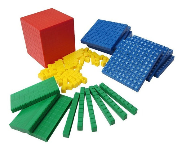 Material Dourado 261 Peças - Base 10 - Mmp