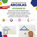 Codificando Figuras C Argolas - Divertida Aprendizagem - Mmp