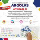 Codificando Figuras C Argolas - Divertida Aprendizagem - Mmp