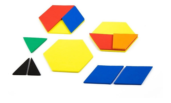 Frações No Hexágono Com Mosaicos - Eva Mini- Mmp