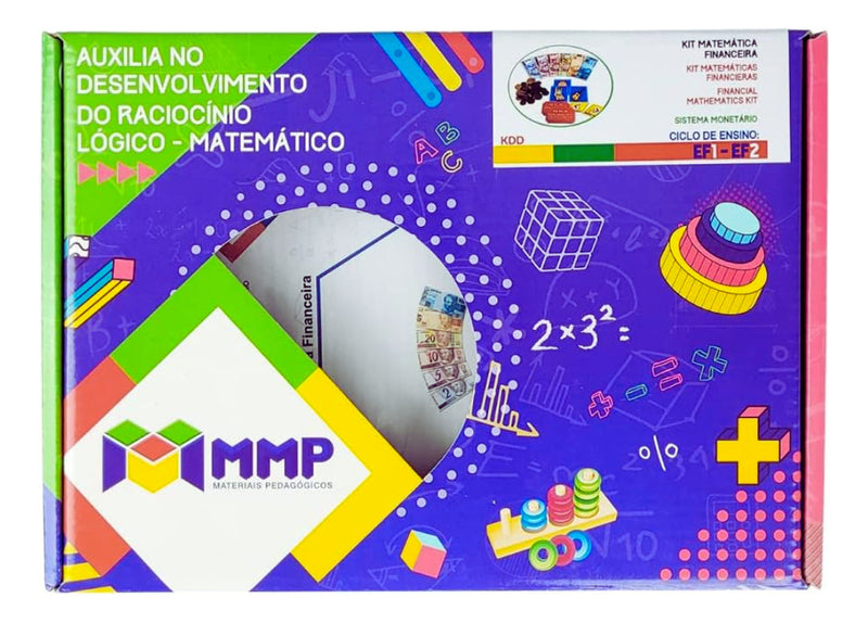 Kit Jogo Financeiro Cédulas Moedas Fichas Eva 106 Peças Estudo De Troco Comparações Operações