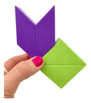 Tangram Quebra Cabeça Magnético Blocos Multicores Magneticos Educativos