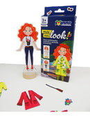 Mude Meu Look Magnético - Jogo E Livro Imantado Monte Combinações De Roupas Divertido Educação Infantil Mmp