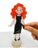 Mude Meu Look Magnético - Jogo E Livro Imantado Monte Combinações De Roupas Divertido Educação Infantil Mmp