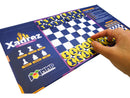 Xadrez Magnético Clássico - Jogo E Livro Imantado Raciocínio Lógico E Concentração Divertido Mmp