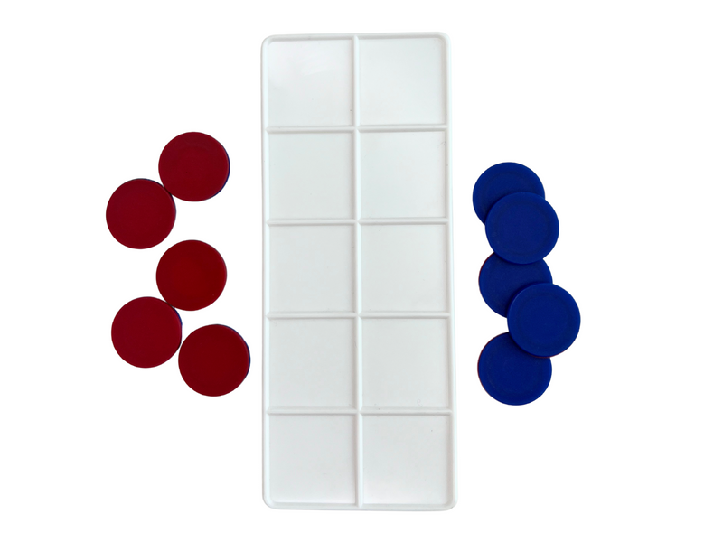 Kit Pedagógico Tabuleiro Contagem Operações Matemática