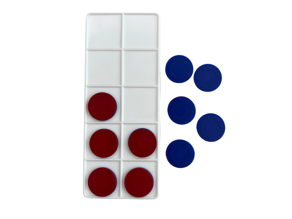 Kit Pedagógico Tabuleiro Contagem Operações Matemática