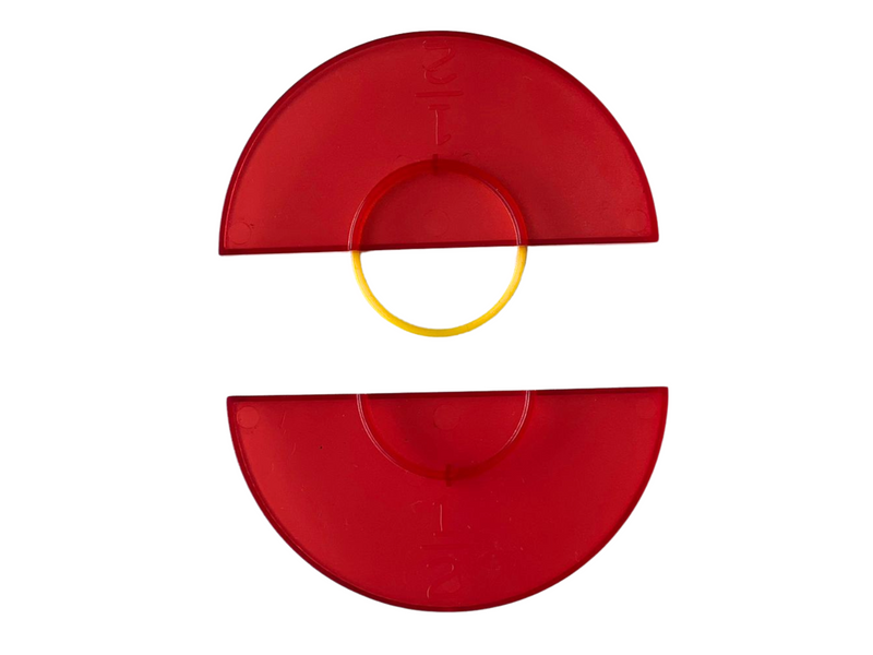 Kit Pedagógico Frações Circulares Montessori Criativo - MMP